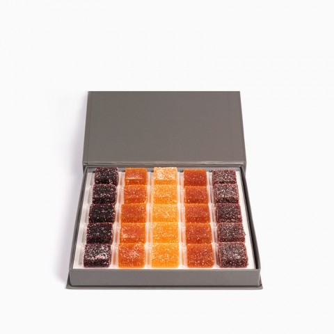 Coffret 25 Pâtes de Fruits