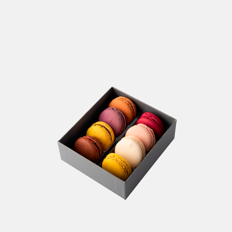 Coffret 8 macarons