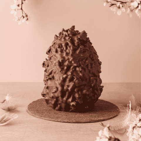 Marguerite - grand œuf rocher